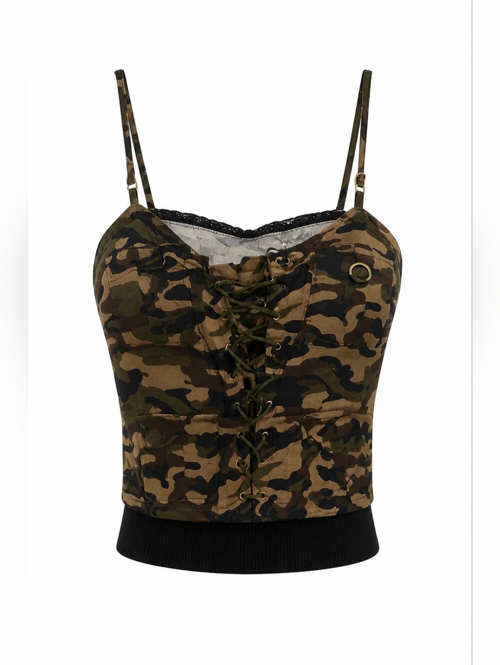 Camaflouge Size Large Top